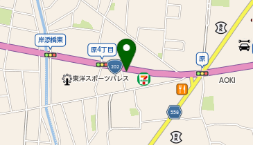 トヨタレンタカー 原の地図画像