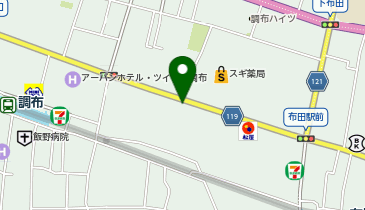 トヨタレンタカー 調布店の地図画像