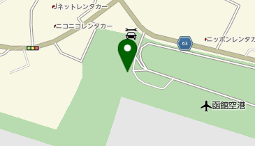 北海道ノマドレンタカー 北海道内空港の地図画像