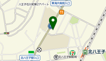三菱レンタカー 八王子店の地図画像
