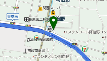 トヨタレンタカー 阿倍野駅前店の地図画像