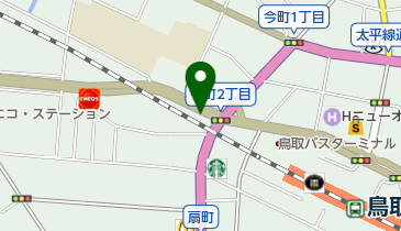 タイムズカーレンタル 鳥取駅前店の地図画像