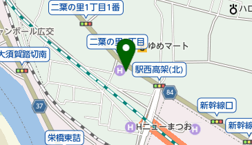 バジェットレンタカー 広島駅新幹線口店の地図画像