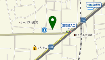 バジェットレンタカー 松山店の地図画像