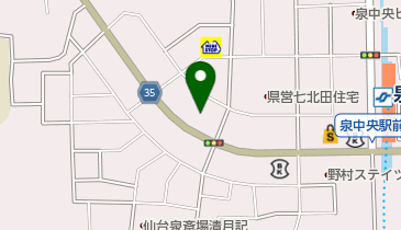 タイムズカーレンタル 泉中央駅西口店の地図画像