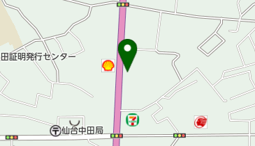 タイムズカーレンタル 仙台南店の地図画像