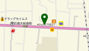 タイムズカーレンタル 石巻店の地図画像