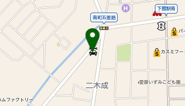 オリックスレンタカー 下館駅前店の地図画像