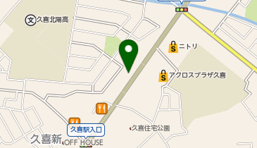 オリックスレンタカー 久喜店の地図画像