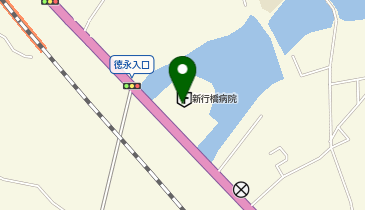 ニューヤマザキデイリーストア 新行橋病院店の地図画像