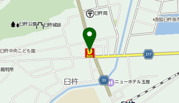 ニューヤマザキデイリーストア 臼杵駅前店の地図画像