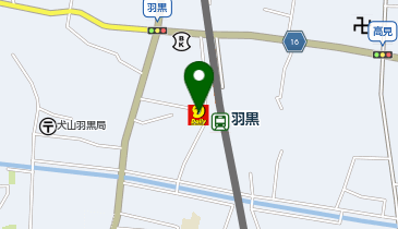 ニューヤマザキデイリーストア 羽黒駅前店の地図画像