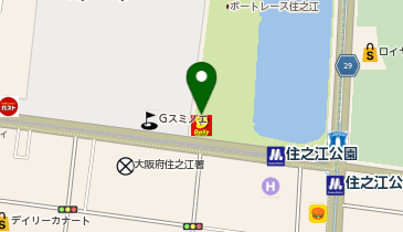 ニューヤマザキデイリーストア ボートレース住之江店の地図画像