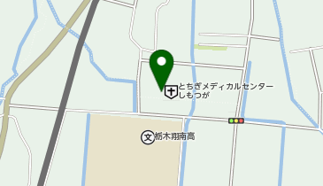 ニューヤマザキデイリーストア とちぎメディカルセンターの地図画像