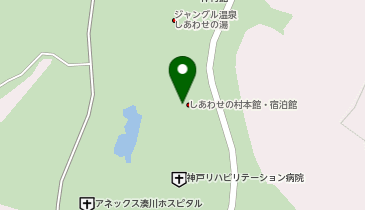 ニューヤマザキデイリーストア しあわせの村本館店の地図画像