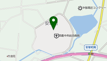 ニューヤマザキデイリーストア 鈴鹿中央総合病院店の地図画像