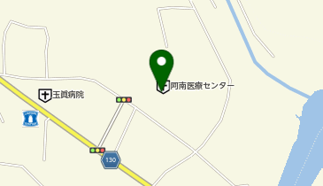 ニューヤマザキデイリーストア 阿南医療センター店の地図画像