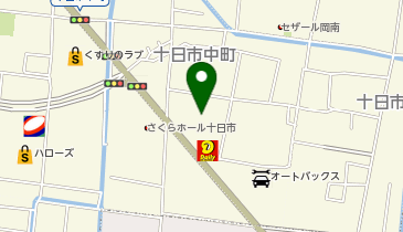 デイリーヤマザキ nikko十日市店の地図画像