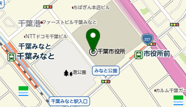 ニューヤマザキデイリーストア 千葉市役所店の地図画像