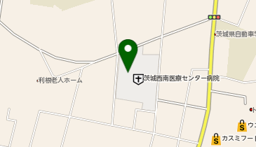 ニューヤマザキデイリーストア 茨城西南医療センター病院店の地図画像