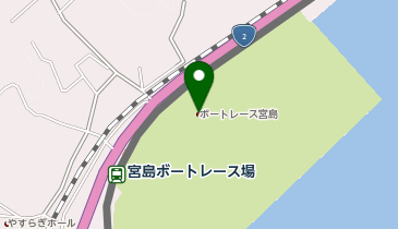 ニューヤマザキデイリーストア パル宮島口店の地図画像