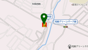 デイリーヤマザキ 宮若磯光店の地図画像