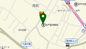 デイリーヤマザキ 水戸協同病院店の地図画像