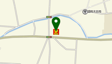 デイリーヤマザキ 盛岡上太田店の地図画像