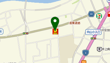 デイリーヤマザキ 熊本本山店の地図画像