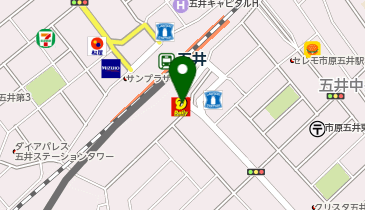 デイリーヤマザキ 五井駅前店の地図画像