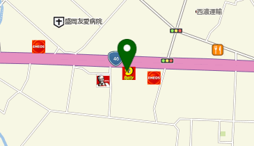 デイリーヤマザキ 盛岡南インター店の地図画像