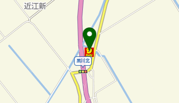 デイリーヤマザキ 下越黒川店の地図画像