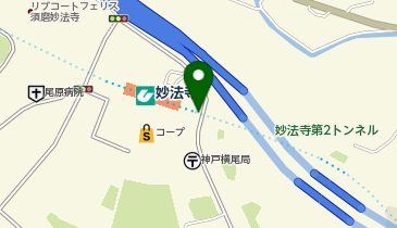 デイリーヤマザキ Uライン妙法寺店の地図画像