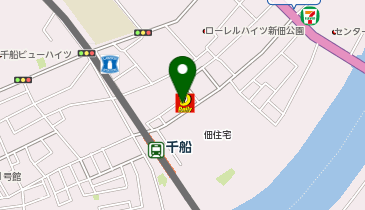 デイリーヤマザキ 千船駅前店の地図画像
