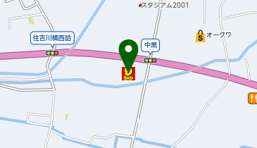 デイリーヤマザキ 岩出中黒店の地図画像