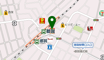 デイリーヤマザキ 都賀駅前店の地図画像