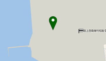 デイリーヤマザキ 竹松駐屯地店の地図画像