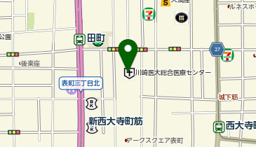 デイリーヤマザキ 川崎医大医療センター店の地図画像