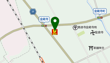 デイリーヤマザキ 金蔵寺町店の地図画像