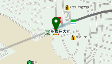 デイリーヤマザキ 船橋日大前店の地図画像