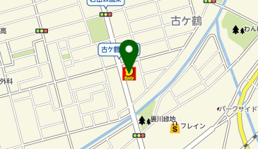 デイリーヤマザキ 大分古ケ鶴店の地図画像