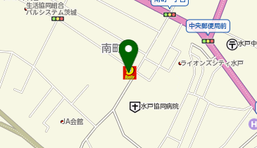 デイリーヤマザキ 水戸梅香店の地図画像