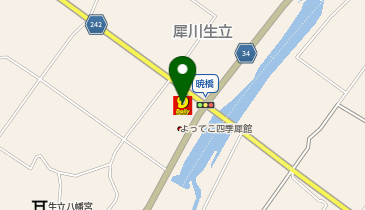 デイリーヤマザキ 福岡犀川店の地図画像