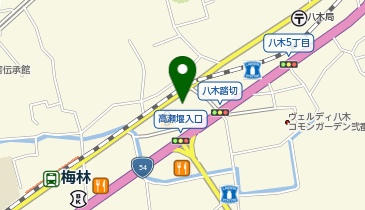 デイリーヤマザキ 広島梅林店の地図画像