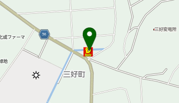 デイリーヤマザキ みよし東新月店の地図画像