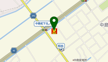 デイリーヤマザキ 岡崎中島町店の地図画像