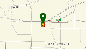 デイリーヤマザキ 嘉島上仲間店の地図画像