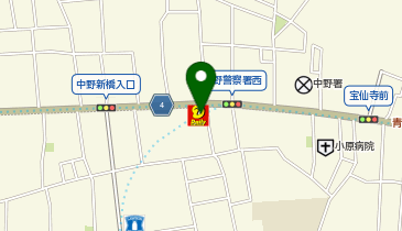 デイリーヤマザキ 中野中央店の地図画像