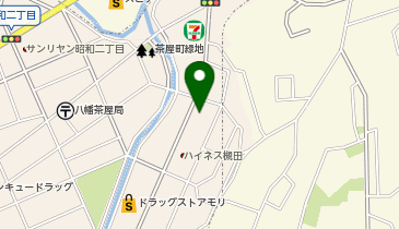 デイリーヤマザキ 八幡槻田店の地図画像