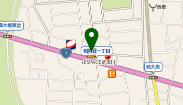 デイリーヤマザキ 稲葉荘1丁目店の地図画像